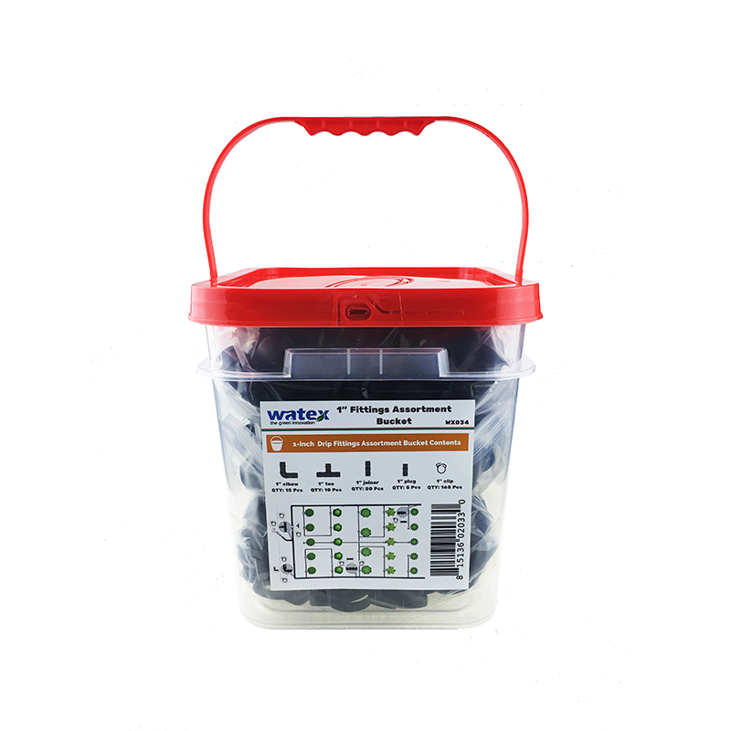1'(25mm) Assortimentspakket voor fittingen (10L emmer) WX034