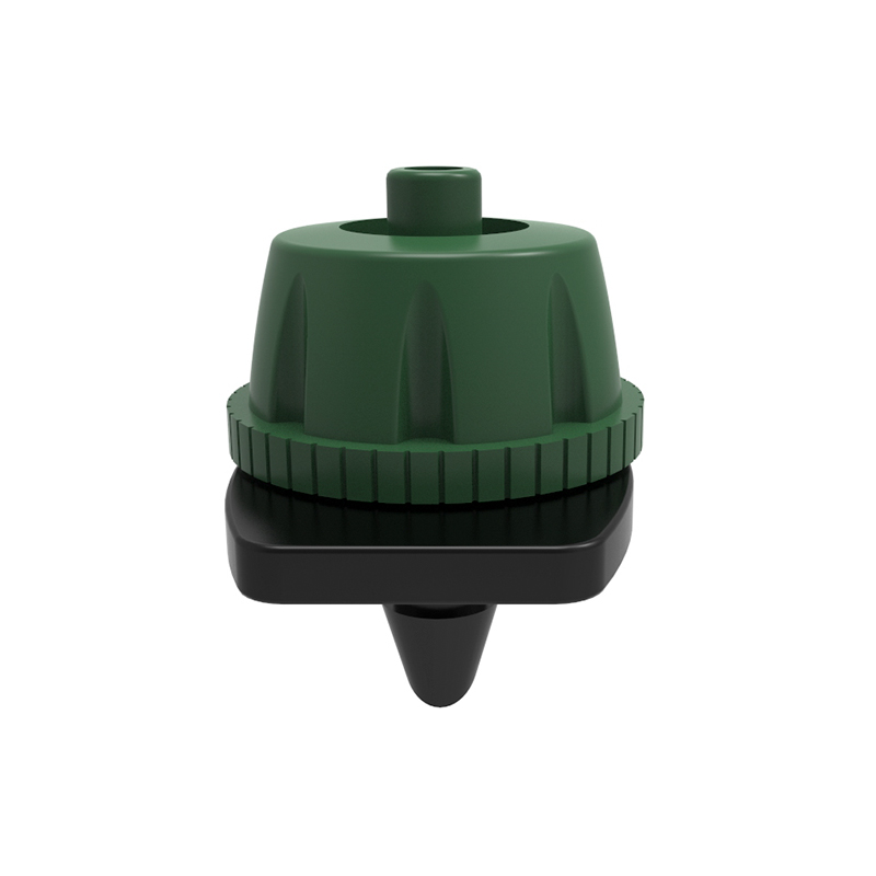 1 GPH (4 lph) Drukcompenserende zender - 4 mm zelfdoorborende weerhaak 5822
