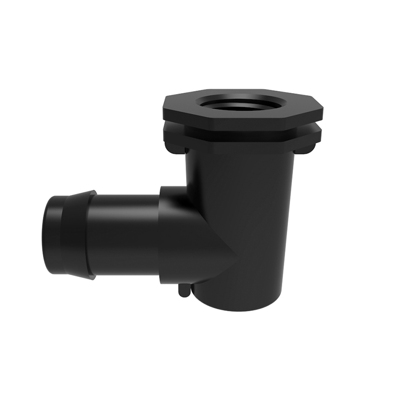 19mmx1/2' Elleboog met schroefdraad - Vrouwelijk 0210