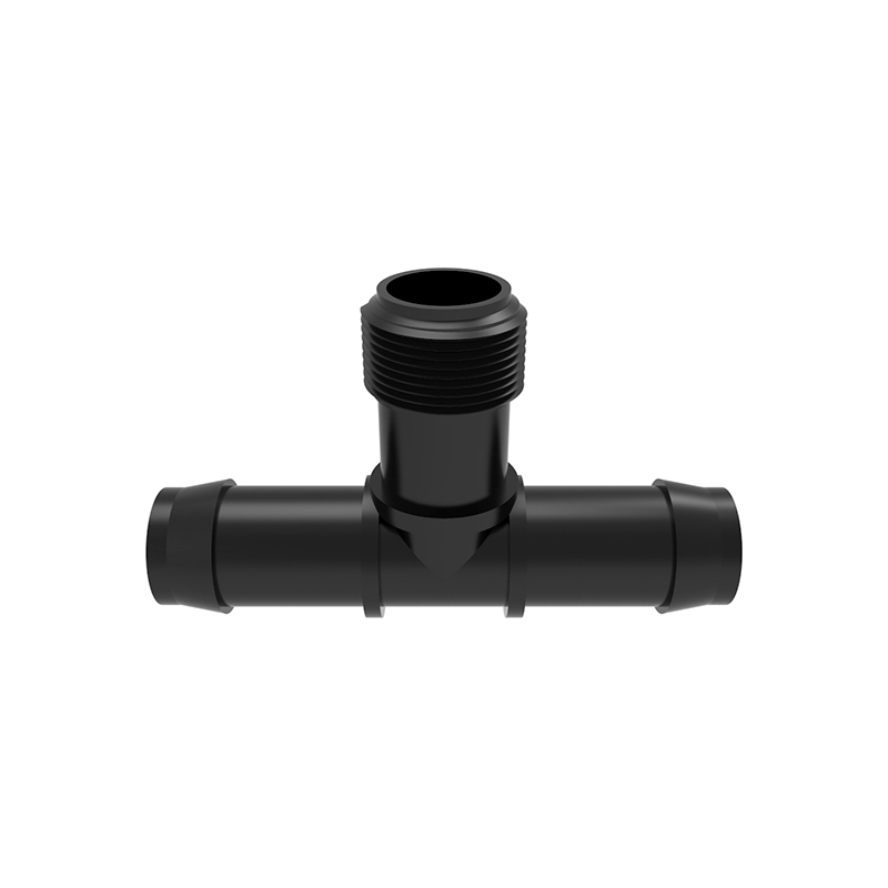 19 mm-1/2' T-stuk met schroefdraad, mannelijk 0245