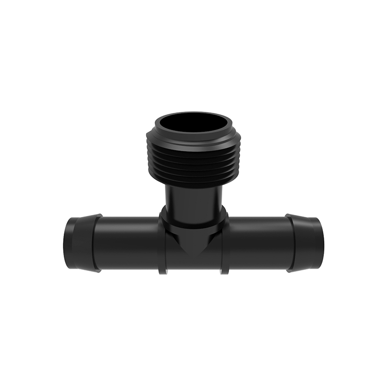 19 mm-3/4' T-stuk met schroefdraad, mannelijk 0246